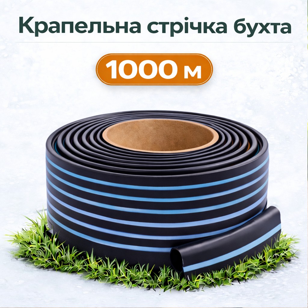 Бухта крапельної стрічки 1000 м